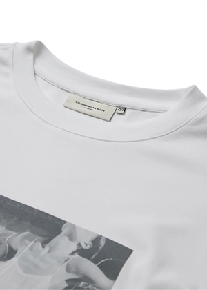 Muse oversized ocean tee Bright White Copenhagen Muse 